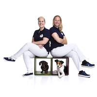 Anne Gamalski, praktische Tierrztin, und Laura Schlter, studierte Tiersorgerin